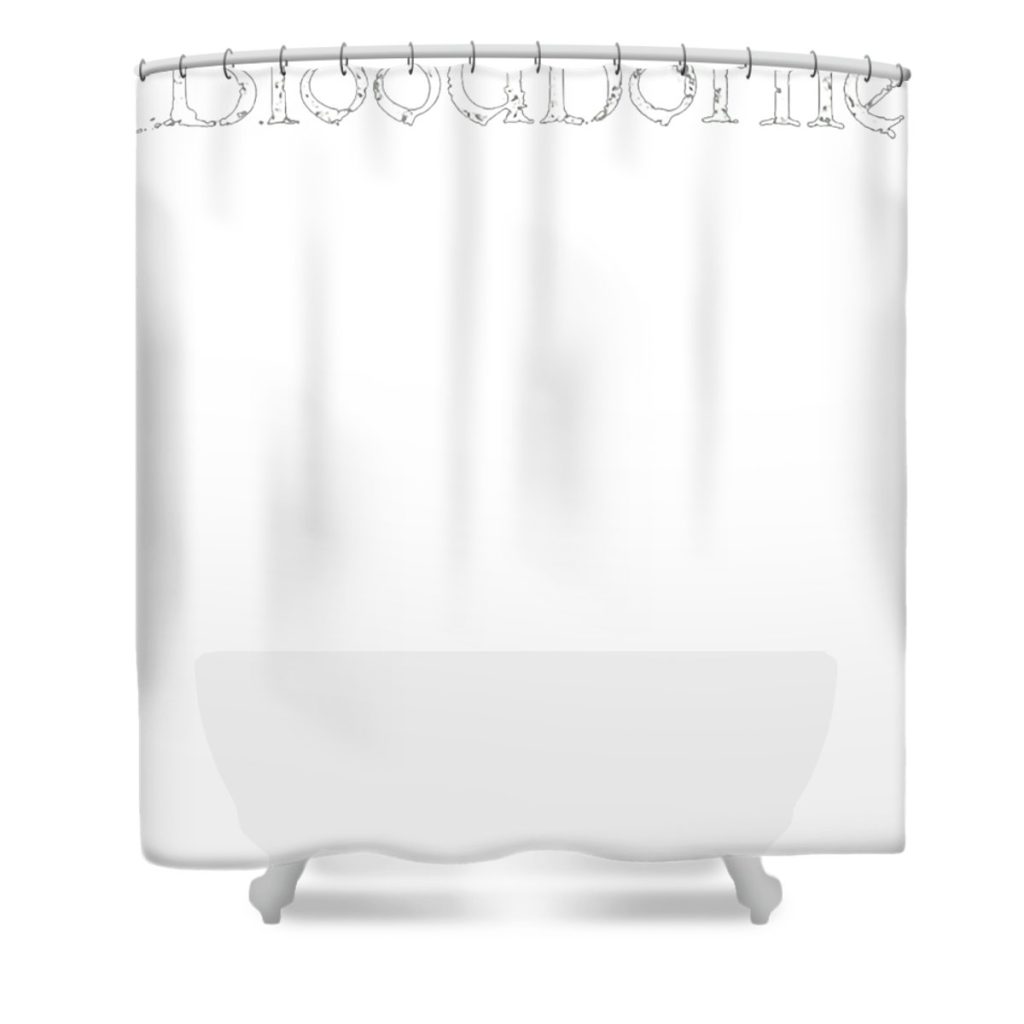 Bloodborne Signature Shower Curtain