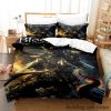 2023 New Bloodborne Lady Bedding Set Single Twin Full Queen King Size Bed Set Adult Kid 17 - Bloodborne Store