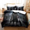 2023 New Bloodborne Lady Bedding Set Single Twin Full Queen King Size Bed Set Adult Kid 4 - Bloodborne Store