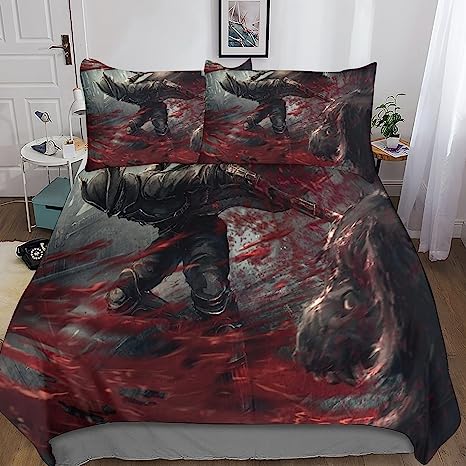 Bloodborne Hunter Blood Bedding Set