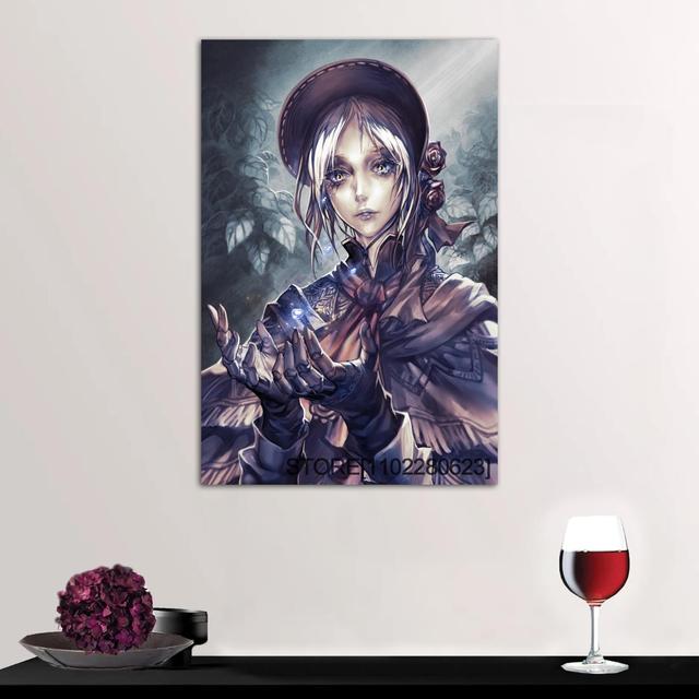 Bloodborne Lady Canvas Wallart