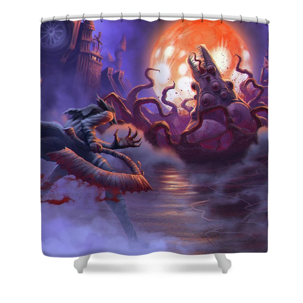Blood Starved Shower Curtain