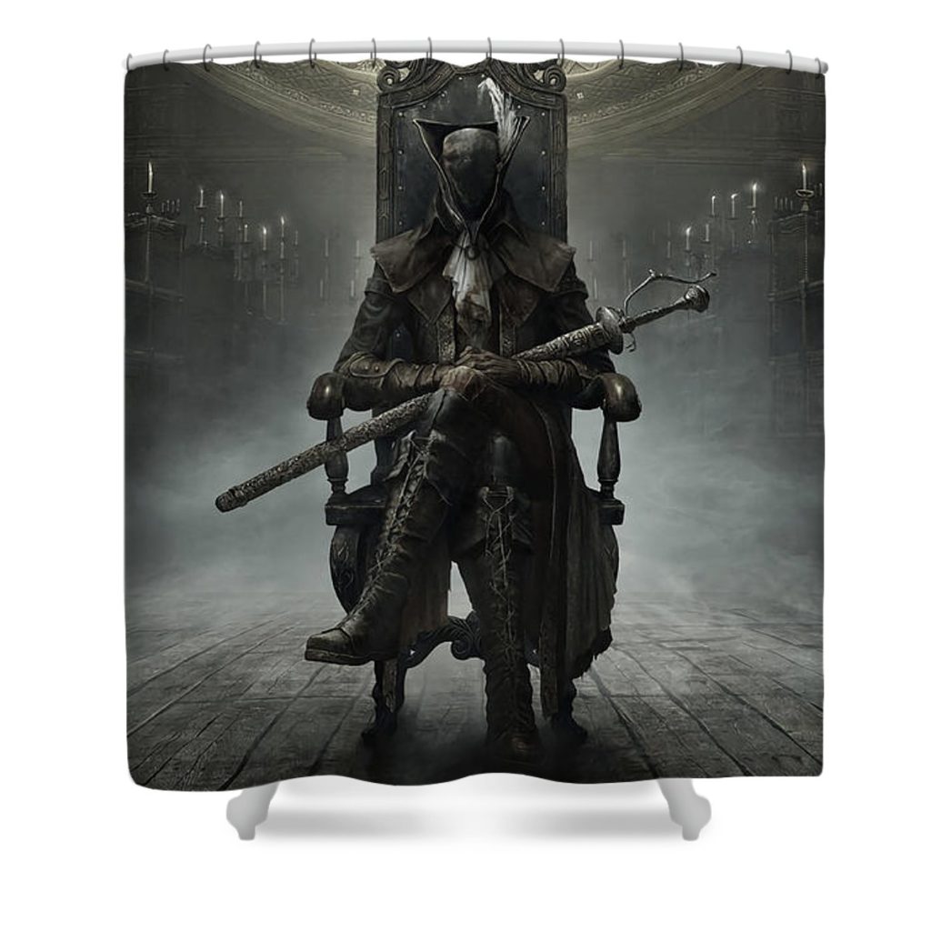 Bloodborne Canvas Print Shower Curtain