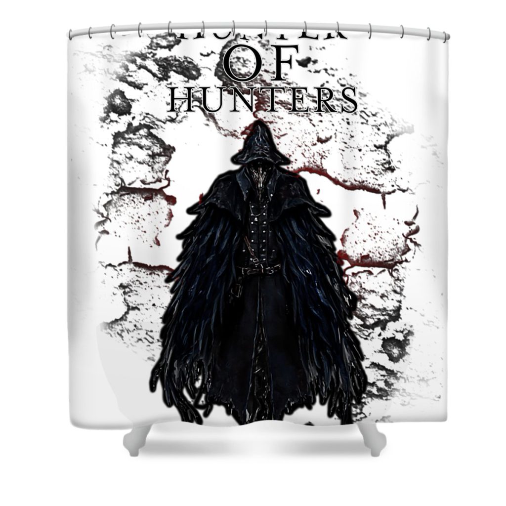 Bloodborne  Eileen the Crow Shower Curtain