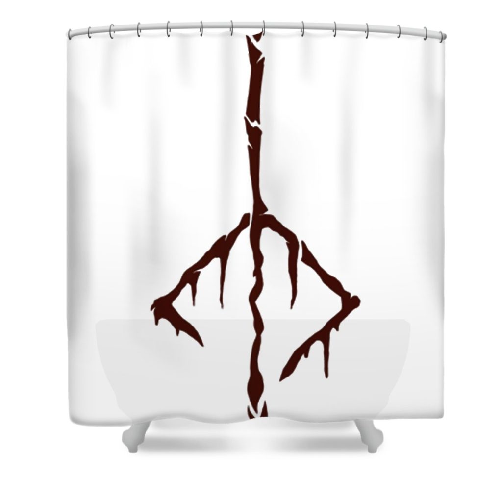 Bloodborne hunters mark Shower Curtain