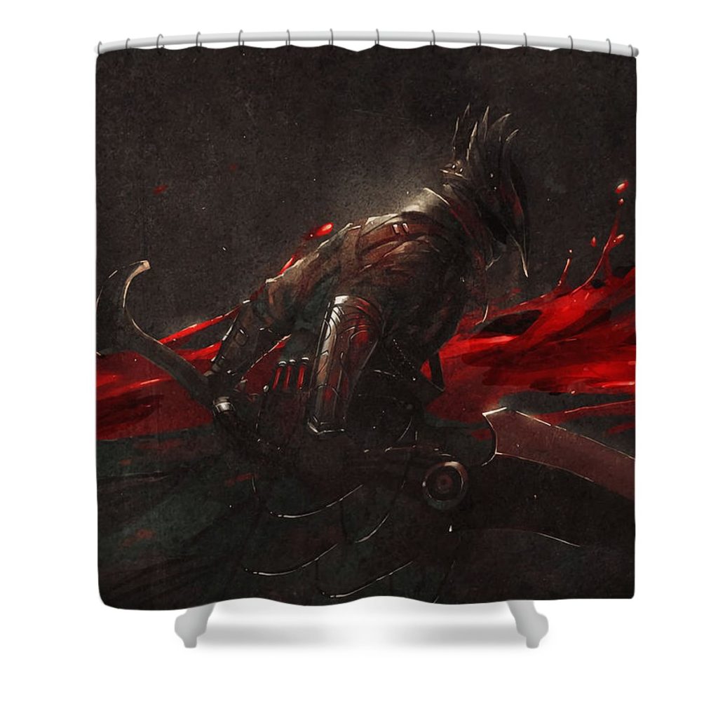 Bloodborne Knight Sword  Vintage Trending Shower Curtain