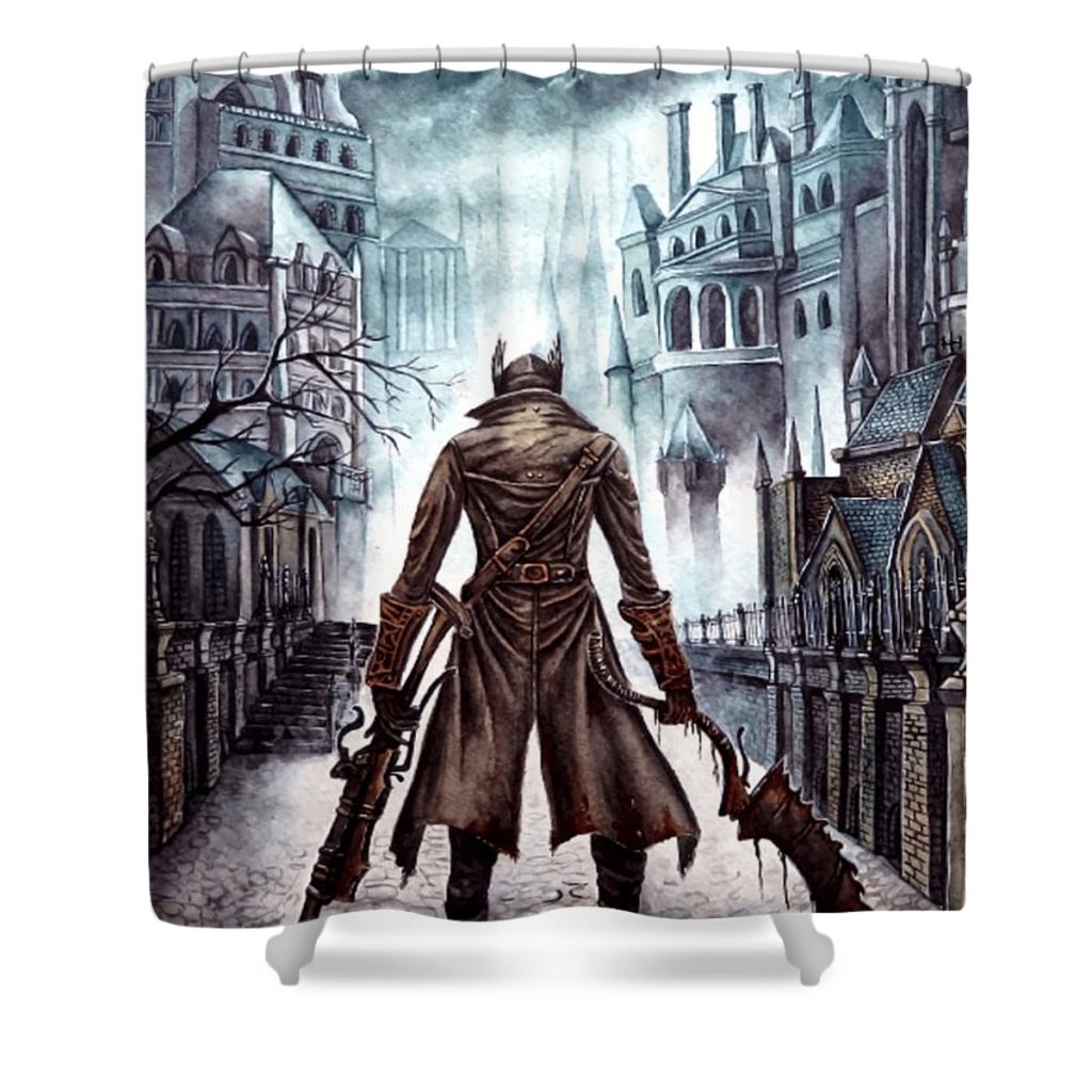 Bloodborne  Lena Dream boy Shower Curtain