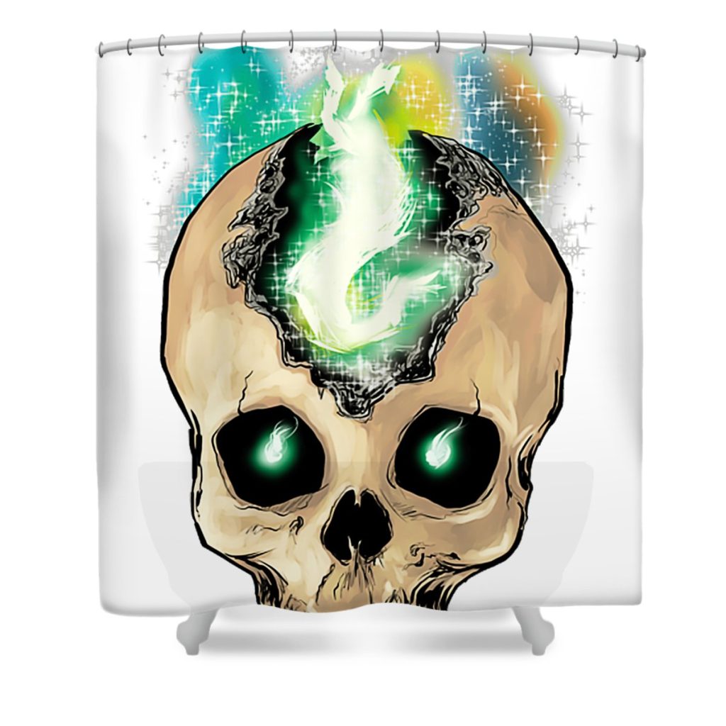 Bloodborne Madmans Knowledge Shower Curtain