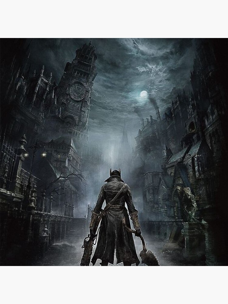 Bloodborne Throw Pillow - Image 2