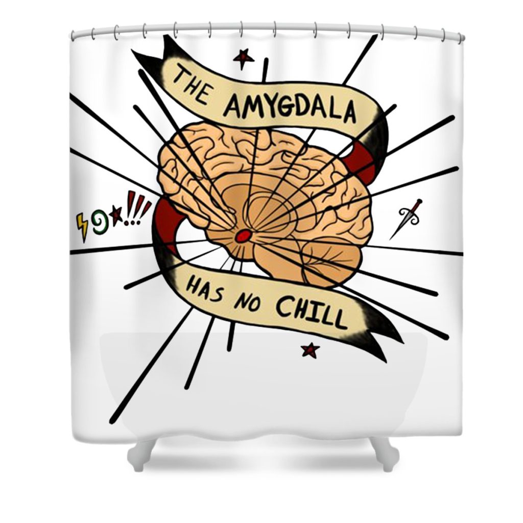 Insight Bloodborne Amygdala Shower Curtain