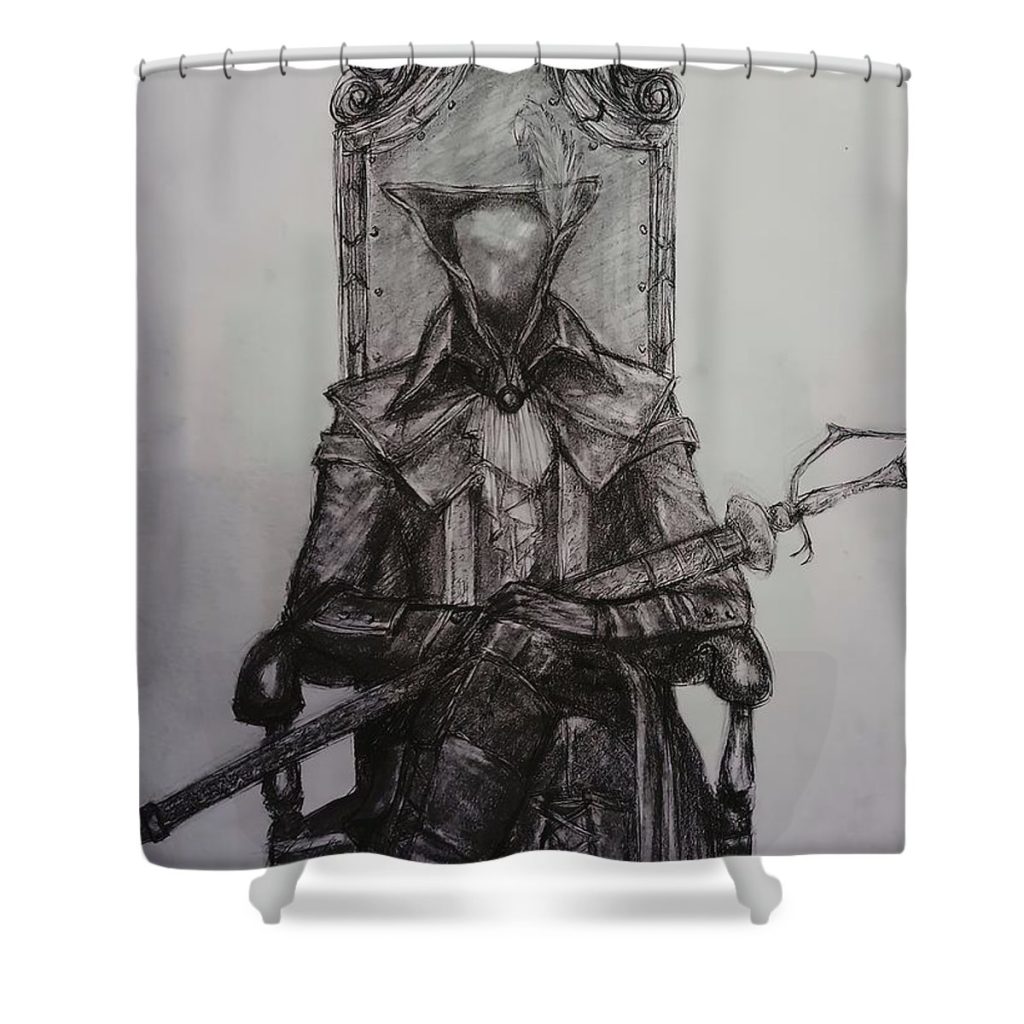 Lady maria bloodborne Shower Curtain