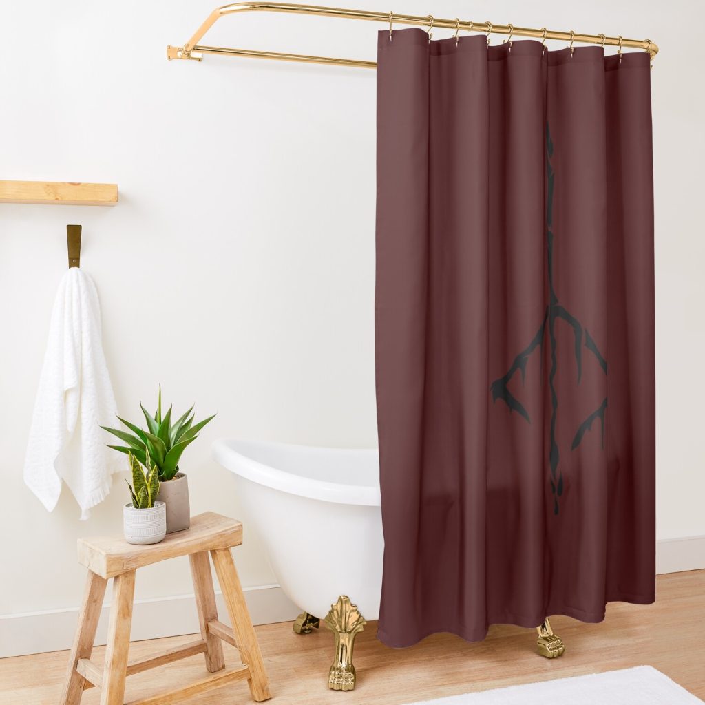 Bloodborne Hunter’S Mark Shower Curtain