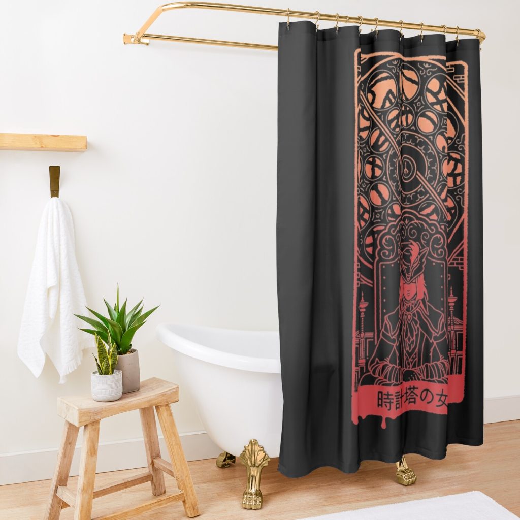 Bloodborne 2023 Shower Curtain